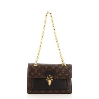 Louis Vuitton Victoire Handbag Monogram Canvas and Leather