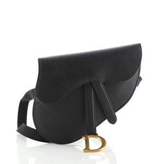 Christian Dior Saddle Belt Bag Leather