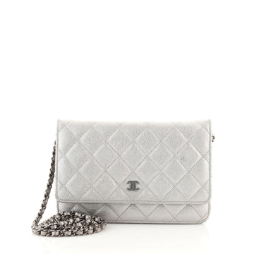 Chanel Wallet on Chain Quilted Caviar