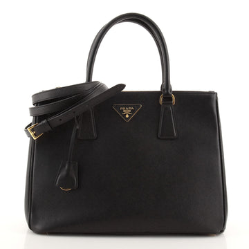 Prada Galleria Double Zip Tote Saffiano Leather Medium
