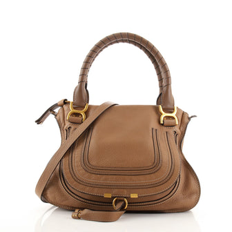 Chloe Marcie Satchel Leather Medium