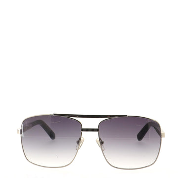 Louis Vuitton Attitude Square Aviator Sunglasses Metal