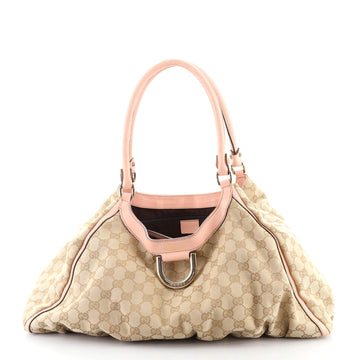 Gucci D-Ring Tote GG Canvas Large