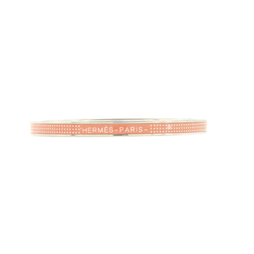Hermes Uni Bangle Bracelet Enamel Extra Narrow