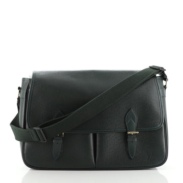 Louis Vuitton Alexei Messenger Bag Taiga Leather