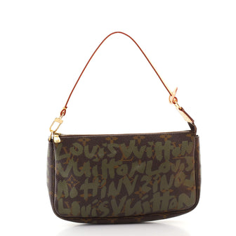 Louis Vuitton Pochette Accessoires Limited Edition Monogram Graffiti