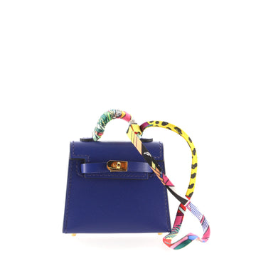 Hermes Kelly Twilly Bag Charm Tadelakt