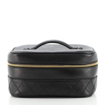 Chanel Vintage Cosmetic Case Lambskin