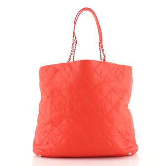 Chanel Ultimate Stitch Shopping Tote Quilted Leather Large