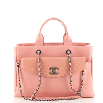 Chanel Coco Break Shopping Tote Caviar Large