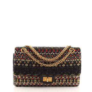 Chanel Paris-Salzburg Reissue 2.55 Flap Bag Quilted Tweed 225