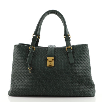 Bottega Veneta Roma Bag Intrecciato Nappa Medium
