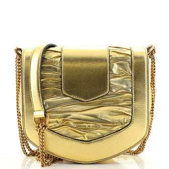 Saint Laurent Chrissie Chain Baq Leather