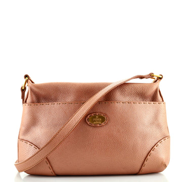 Fendi Selleria Front Pocket Crossbody Bag Leather Medium