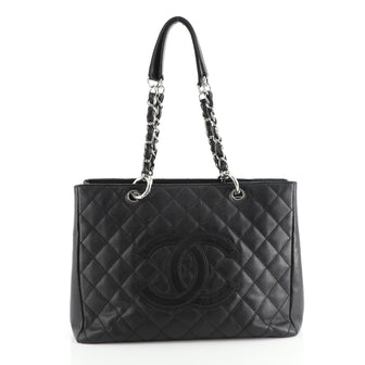 Chanel Grand Shopping Tote Quilted Calfskin