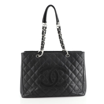 Chanel Grand Shopping Tote Quilted Calfskin