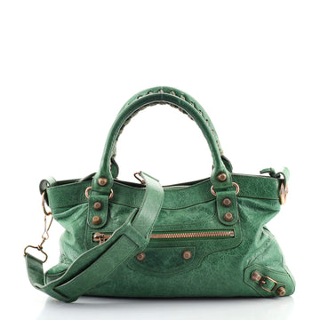 Balenciaga Town Giant Studs Bag Leather