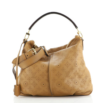 Louis Vuitton Selene Handbag Mahina Leather PM