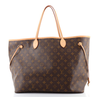 Louis Vuitton Neverfull NM Tote Monogram Canvas GM