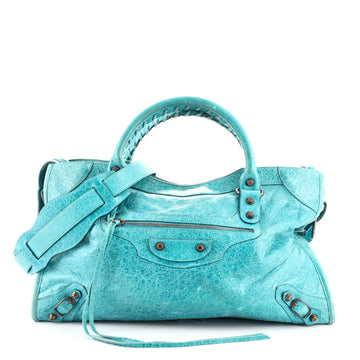 Balenciaga City Classic Studs Bag Leather Medium