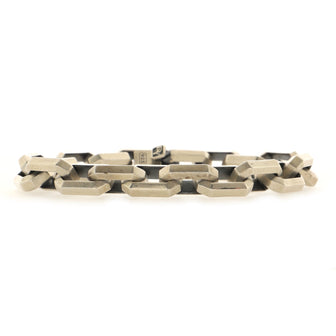 David Yurman Heirloom Chain Link Bracelet Sterling Silver 12mm