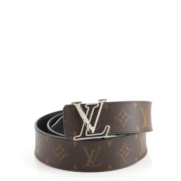 Louis Vuitton LV x NBA Initiales Reversible Belt Monogram Canvas and  Printed Leather Wide Brown 1128191