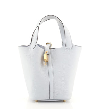 Hermes Picotin Lock Bag Clemence PM