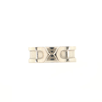 Cartier C de Cartier Ring 18K White Gold 6.5mm