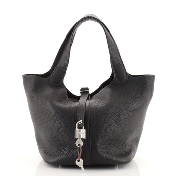Hermes Picotin Lock Bag Clemence MM