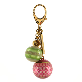Louis Vuitton Fleur Ball Bag Charm Resin and Metal