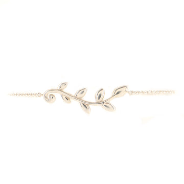 Tiffany & Co. Olive Leaf Chain Bracelet Sterling Silver