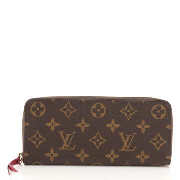Louis Vuitton Clemence Wallet Monogram Canvas