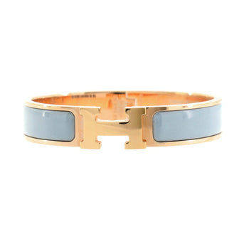 Hermes Clic H Bracelet Enamel Narrow