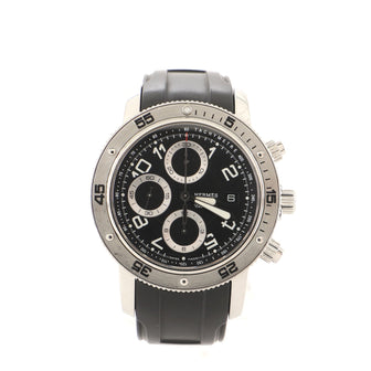 Hermes Clipper Diver Chronograph Automatic Watch Stainless Steel and Titanium with Rubber 44