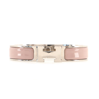 Hermes Clic H Bracelet Enamel Narrow