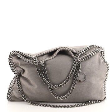 Stella McCartney Falabella Fold Over Bag Shaggy Deer