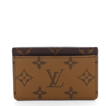 Louis Vuitton Card Holder Reverse Monogram Canvas