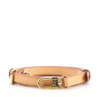 Louis Vuitton Adjustable Shoulder Strap Vachetta Leather 16mm