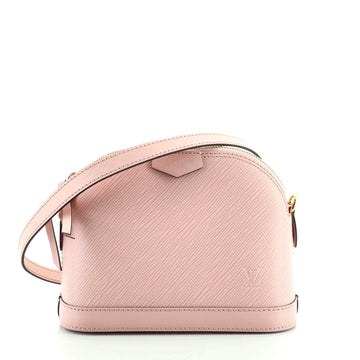 Louis Vuitton Alma Chain Handbag Epi Leather Mini