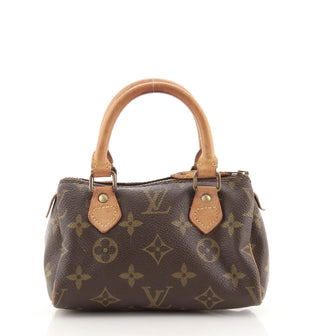Louis Vuitton Speedy Mini HL Handbag Monogram Canvas