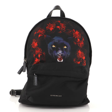 Givenchy Pocket Backpack Printed Nylon