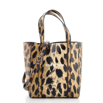 Balenciaga Everyday Tote Printed Leather XXS