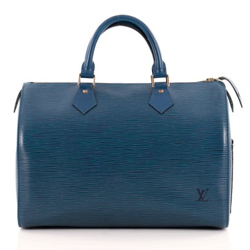 Louis Vuitton Speedy Handbag Epi Leather 30