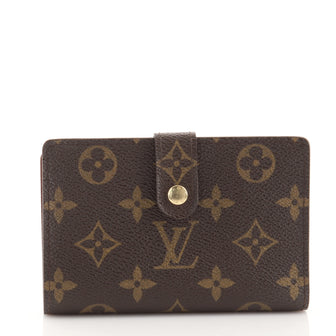 Louis Vuitton French Wallet Monogram Canvas