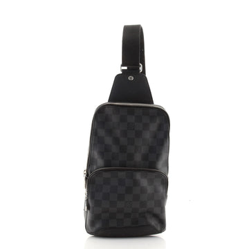 Louis Vuitton Avenue Sling Bag Damier Graphite