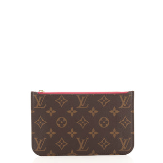 Louis Vuitton Neverfull Pochette Monogram Canvas Small