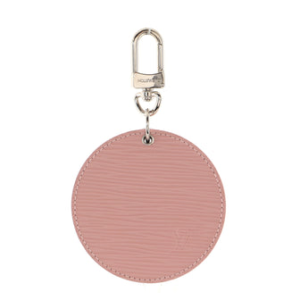 Louis Vuitton Round Mirror Bag Charm and Key Holder Epi Leather
