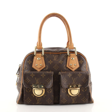 Louis Vuitton Manhattan Handbag Monogram Canvas PM