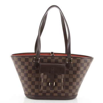 Louis Vuitton Manosque Handbag Damier PM