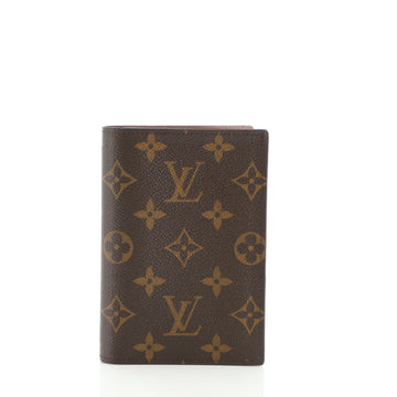 Louis Vuitton Passport Cover Monogram Canvas